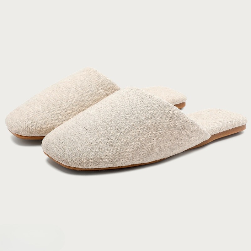 Women'S Shoes Quality - Simple Cotton Linen Breathable House Slippers