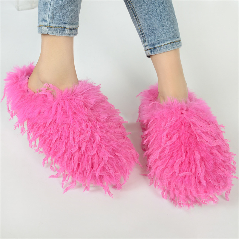 Winter Women's Slippers Fluffy - Women'S Shoes Clogs recension och pris