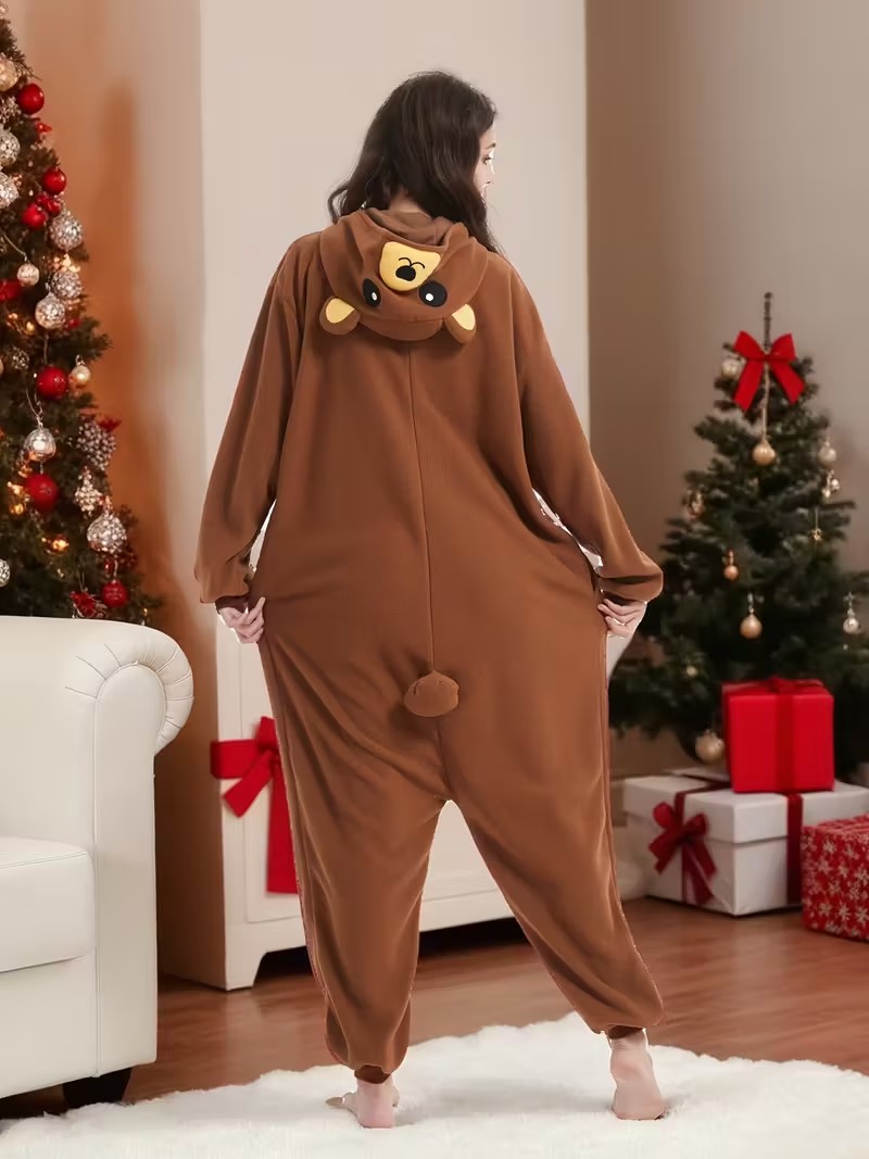 Adult Animal Brown Bear Kiguru - Women Shoes Xxl recension och pris