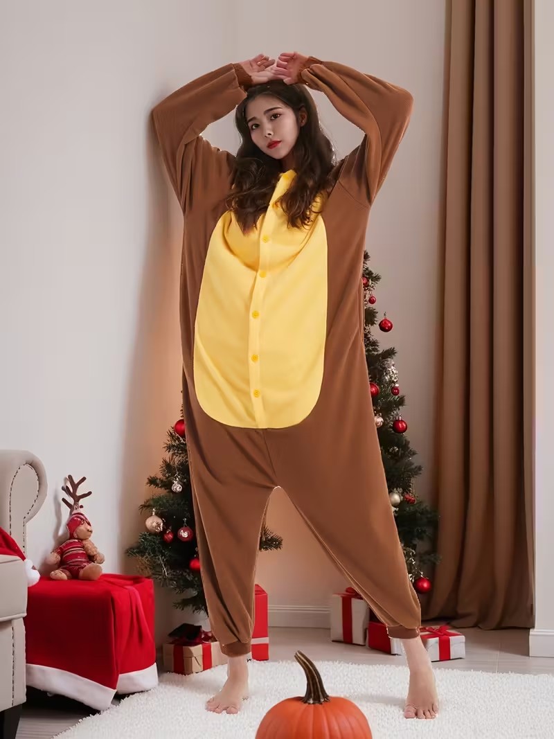 Adult Animal Brown Bear Kiguru - Women Shoes Xxl recension och pris