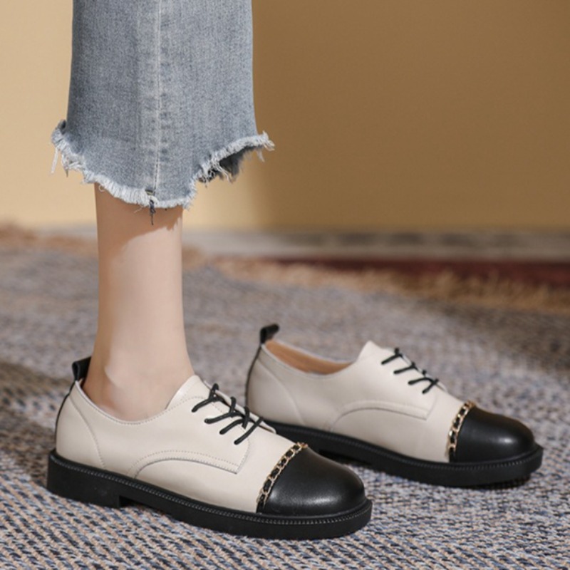new retro Women's Shoes fashio - Oxford Lace Up Women recension och pris