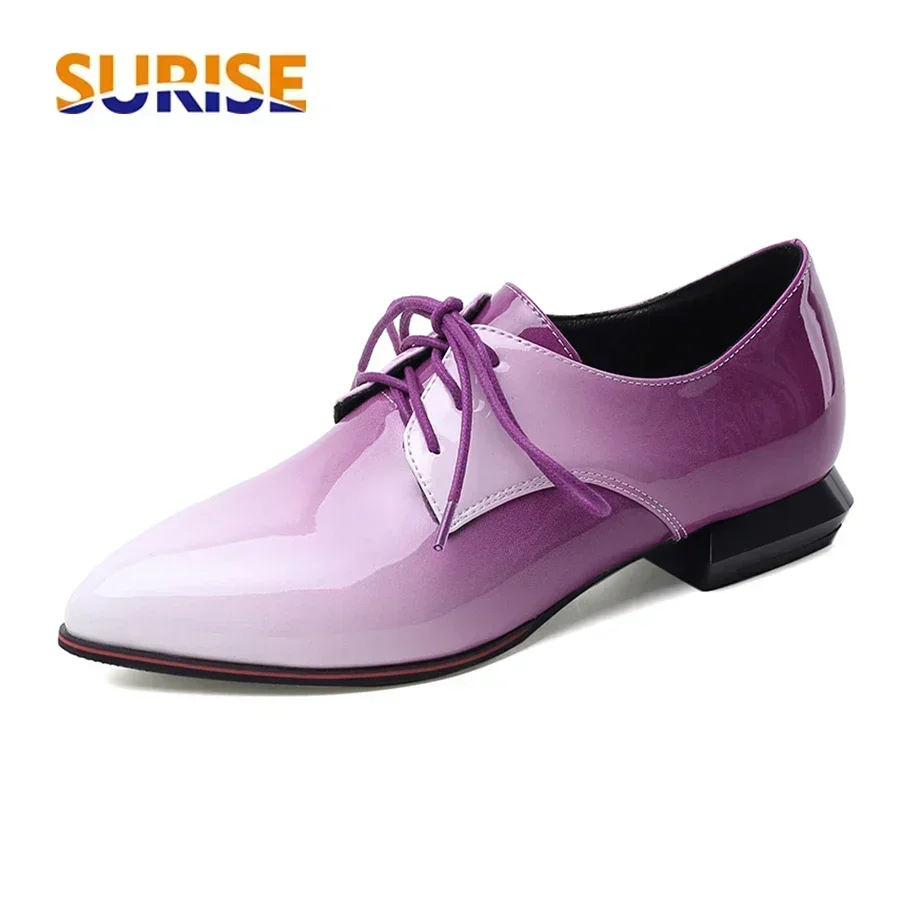 British Women Oxfords Gradient - Oxford Lace Up Women recension och pris