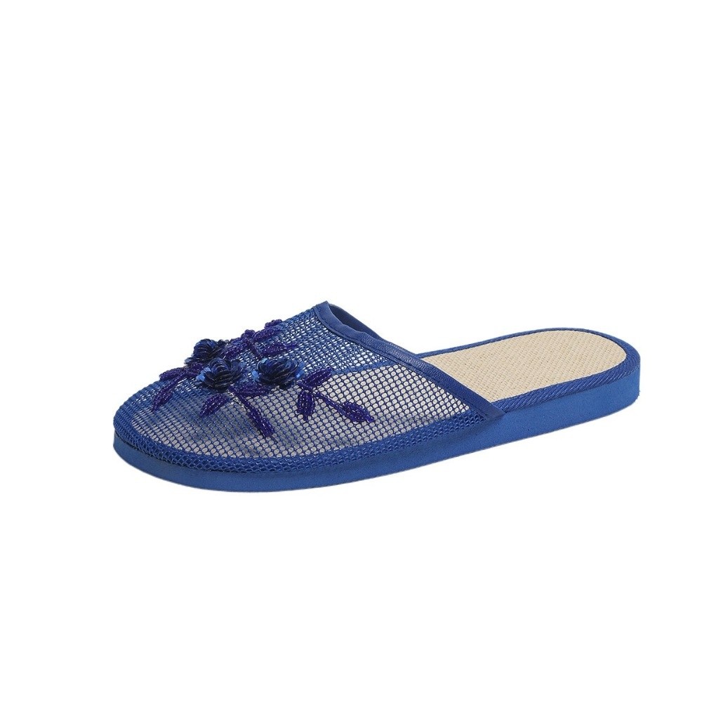 Casual Flower Embroidery Mesh  - Mule Slip On recension och pris