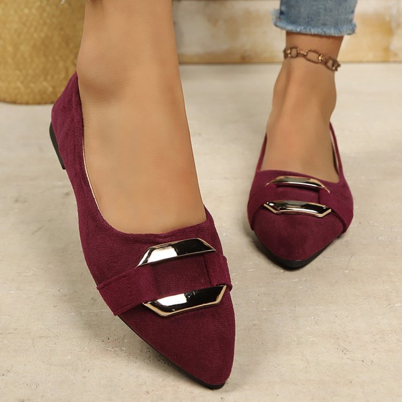 Women's Pointed Toe Suede Flat - Women'S Shoes Clogs recension och pris