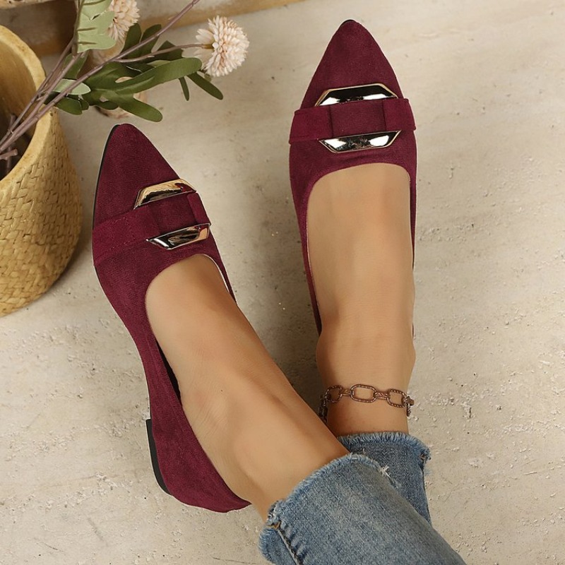 Women's Pointed Toe Suede Flat - Women'S Shoes Clogs recension och pris