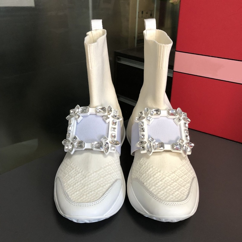 Fashion Designer Women's Shoes - Sock Boot Women recension och pris