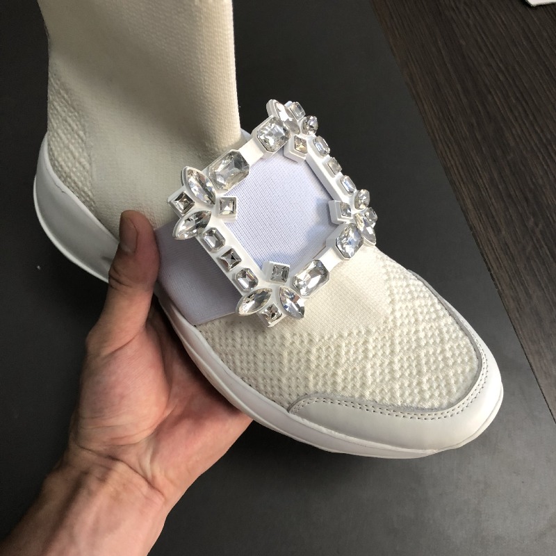 Fashion Designer Women's Shoes - Sock Boot Women recension och pris