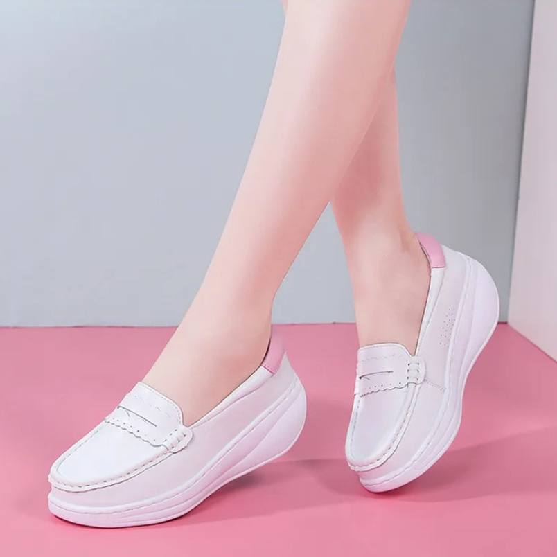 2025 White Pink Nurses Sneaker - Women Shoes Tennis recension och pris