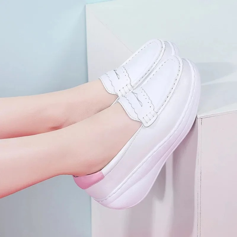 2025 White Pink Nurses Sneaker - Women Shoes Tennis recension och pris