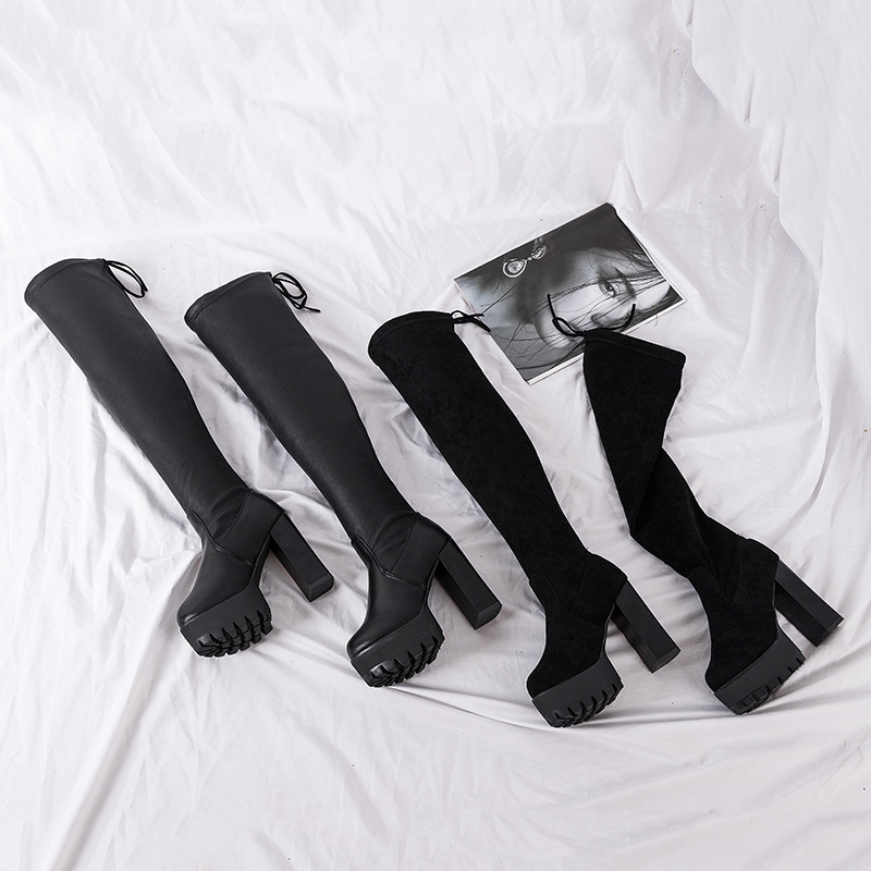 Knee over long boots for women - Sock Boot Women recension och pris