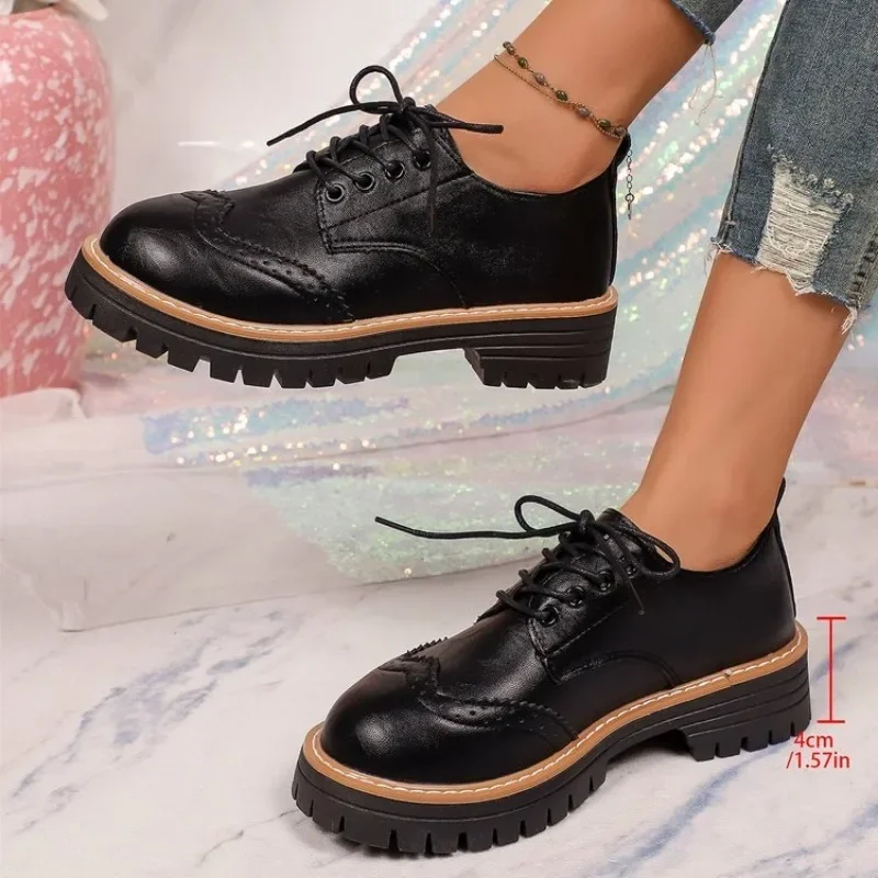 Women Classic Platform Oxford  - Oxford Lace Up Women recension och pris